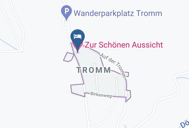 Bergstrase - Zur Schonen Aussicht Maps