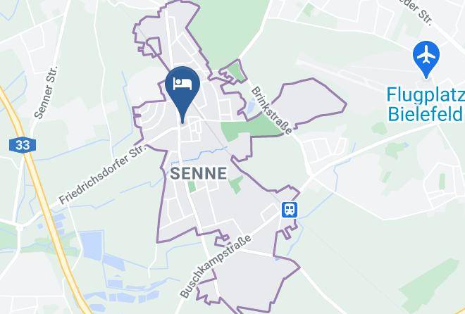 Bielefeld - Zur Spitze Hotel Pension Maps