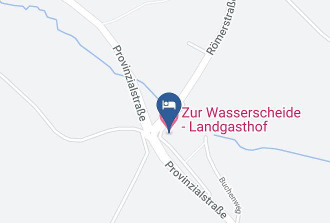 Euskirchen - Zur Wasserscheide Landgasthof Maps