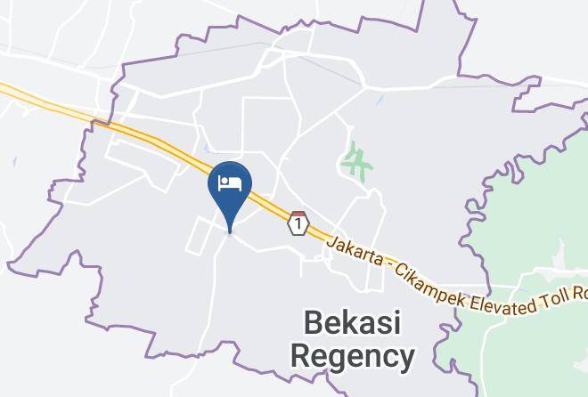Bekasi Regency - Zuri Express Lippo Cikarang Maps