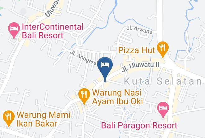 Badung Regency - Zuri Express Jimbaran Maps