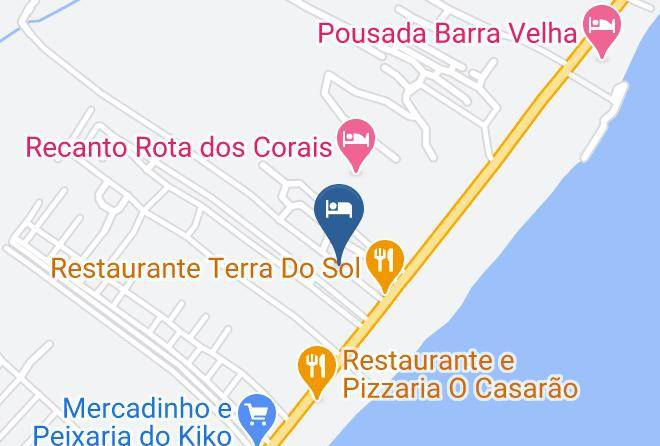 Maragoji - Zuri Pousada Maragogi Maps