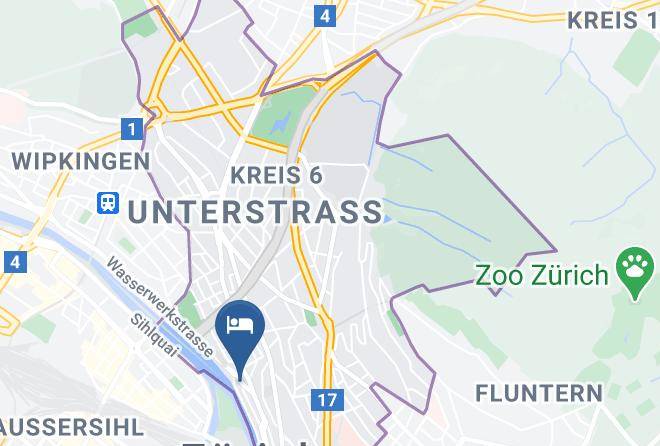 Zurich - Zurich Marriott Hotel Maps