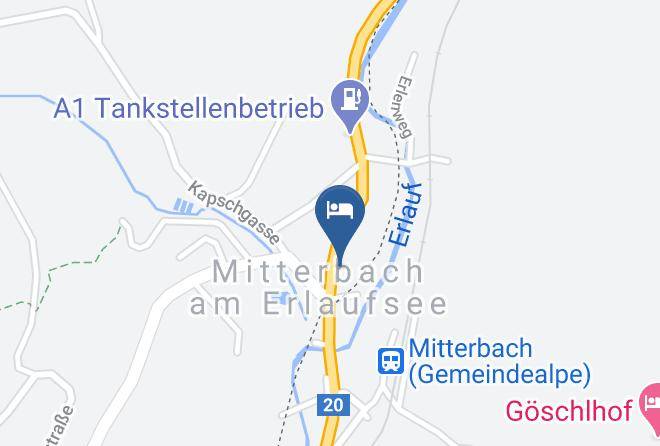 Lilienfeld - Zusers Pension Maps
