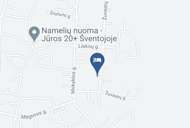 Palanga - Zuvedros Namai Sventoji Maps
