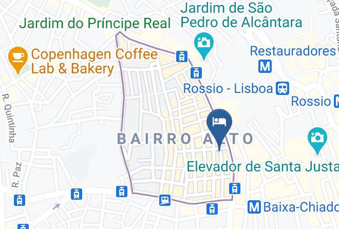 Lisbon - Zuzabed B&b Lisbon Suites Maps