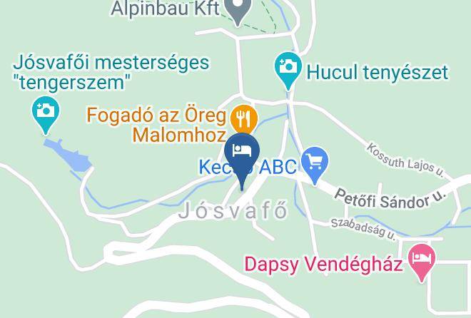 Josvafo - Zuzmo Vendeghaz Maps