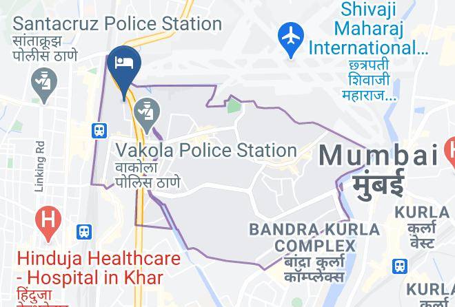 Mumbai - Zuzu Galaxy Annex Hotel Maps
