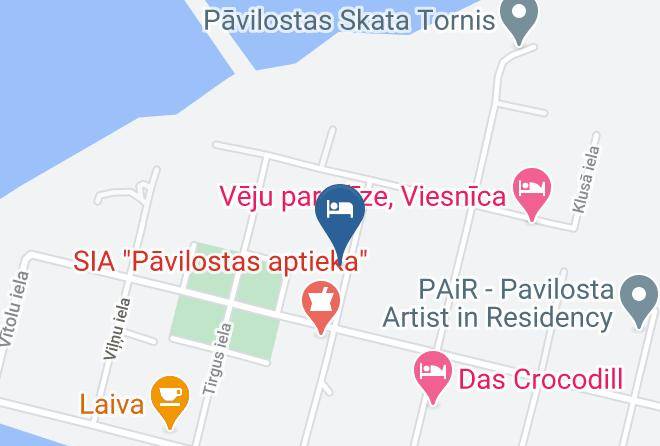 Pavilosta - Zvaigznu Maja Maps