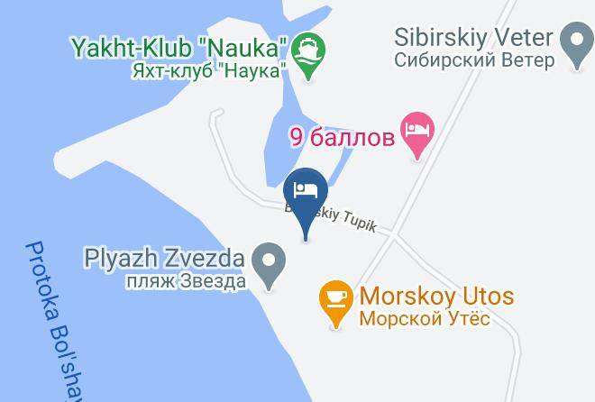 Novosibirsk - Zvezda Recreation Park Maps