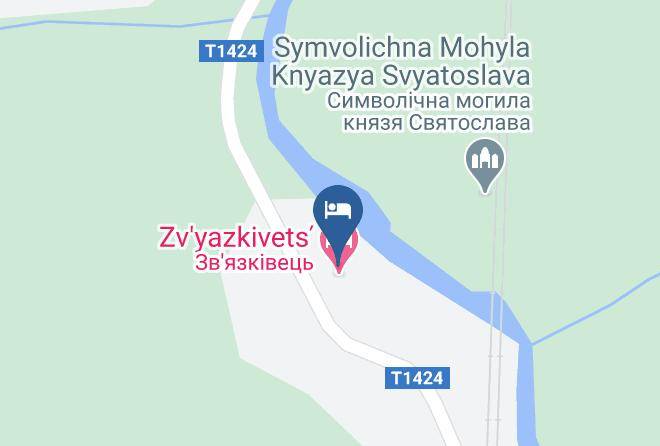 Zviazkivec Map