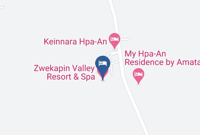 Hpa An - Zwekapin Valley Resort & Spa Maps