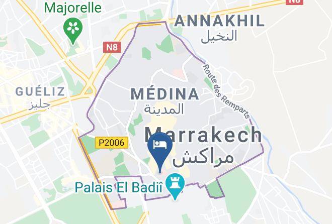 Marrakesh - Zwinzwin Boutique Hotel &spa Maps