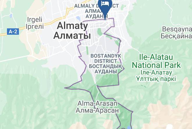 Almaty City - Zyliha Hotel Maps